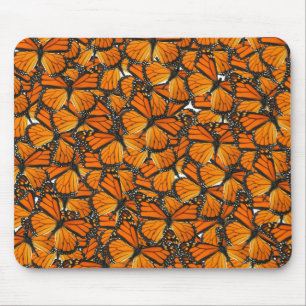 Monarch butterflies mouse pad