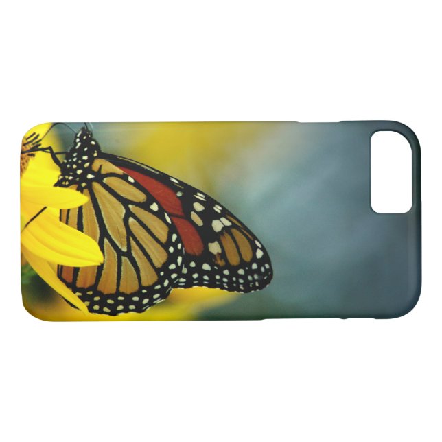 Monarch Butterflies On Phone Case (Back (Horizontal))