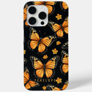 Monarch butterflies  personalised iPhone case  