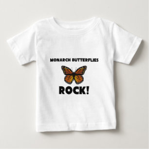 Monarch Butterflies Rock Baby T-Shirt