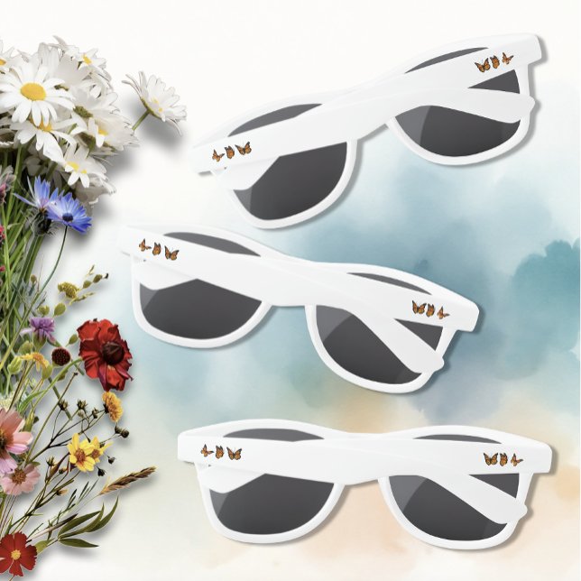 Monarch Butterflies Sunglasses (Creator Uploaded)