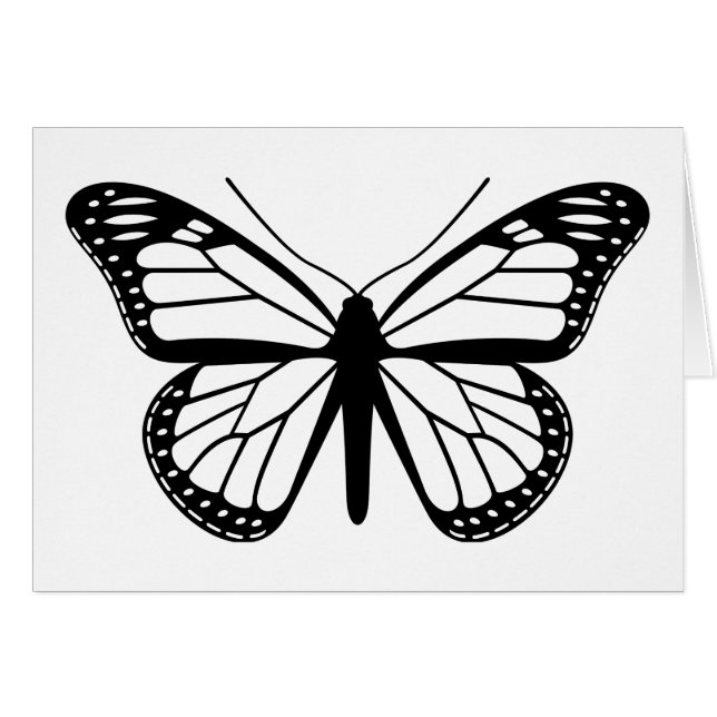 Monarch Butterfly (Front Horizontal)