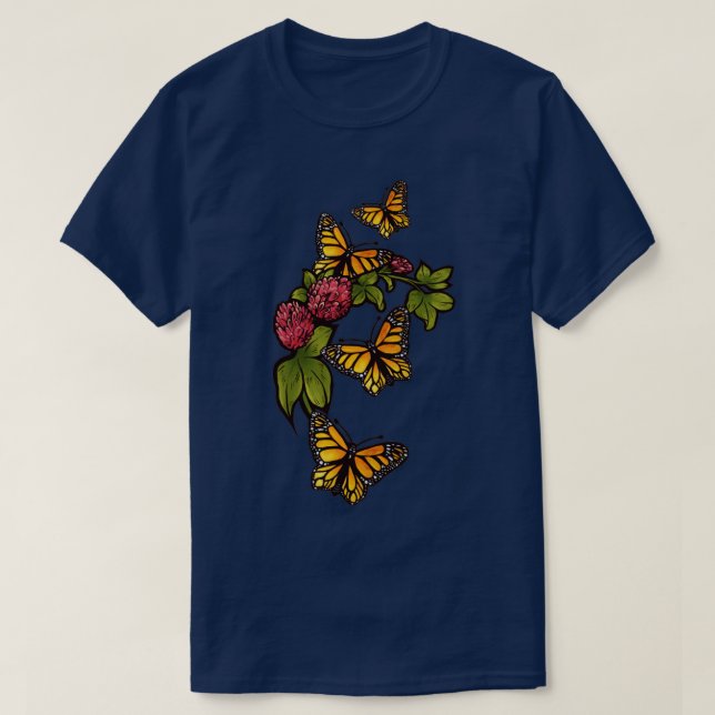 Monarch Butterfly2 T-Shirt (Design Front)