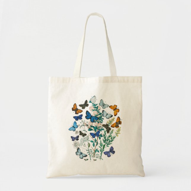 Monarch Butterfly - Aesthetic Butterflies Tote Bag (Front)