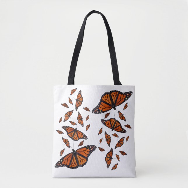 Monarch Butterfly All Over Print Bag (Front)