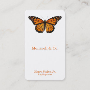 Monarch Butterfly Appointment Card