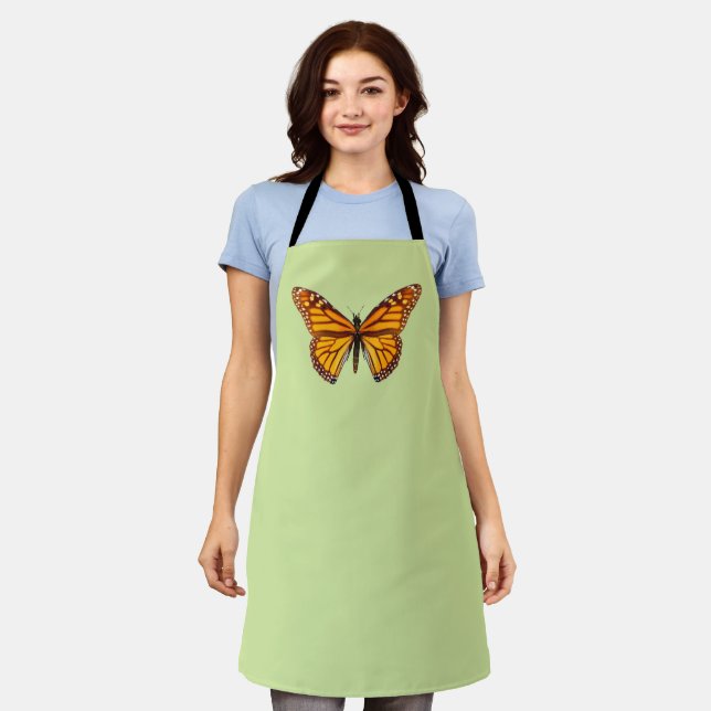 Monarch Butterfly Apron (Worn)