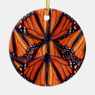 monarch butterfly art ceramic tree decoration