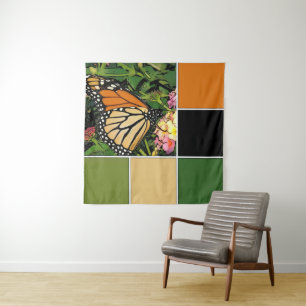 Monarch Butterfly Art Tapestry