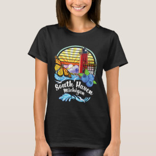 Monarch Butterfly Beach - South Haven Michigan Lig T-Shirt