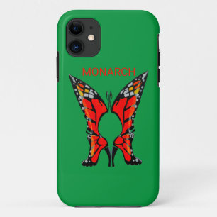 MONARCH BUTTERFLY BOOTS DESIGN iPhone 11 CASE