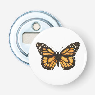 Monarch butterfly bottle opener