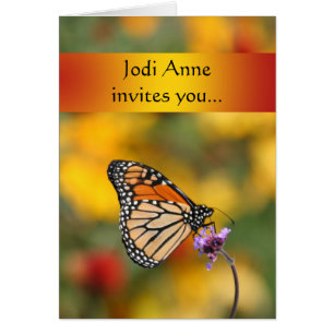 Monarch Butterfly Card