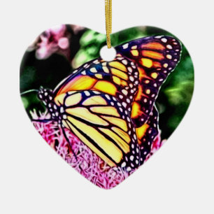 Monarch Butterfly Christmas Ornament