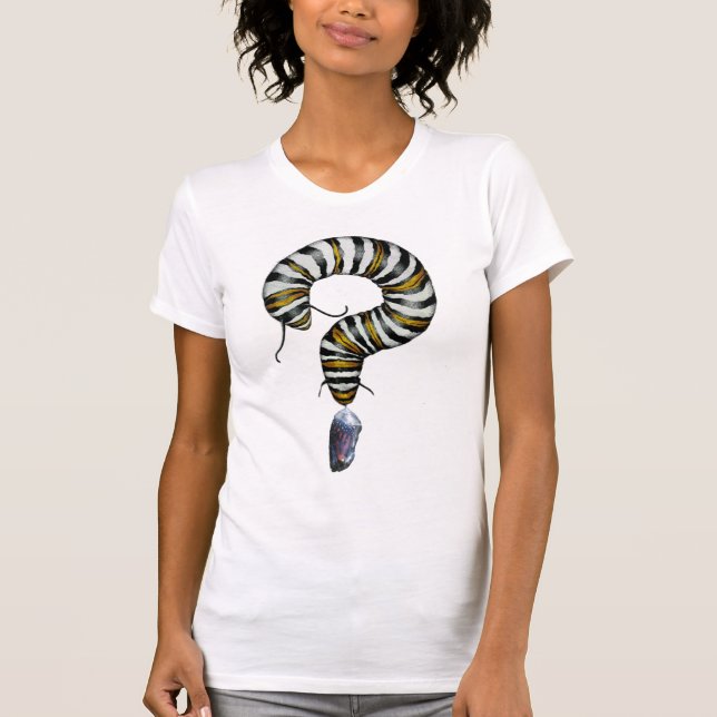 monarch butterfly chrysalis question NEW T-Shirt (Front)