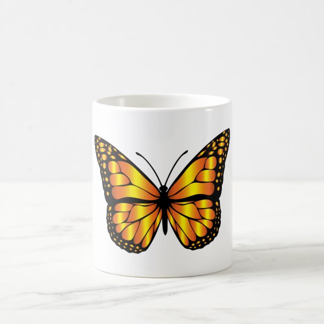 MONARCH BUTTERFLY COFFEE MUG (Center)