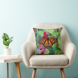 Monarch Butterfly Cushion