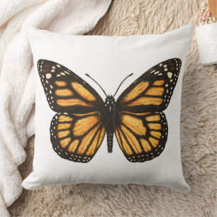 Monarch butterfly cushion