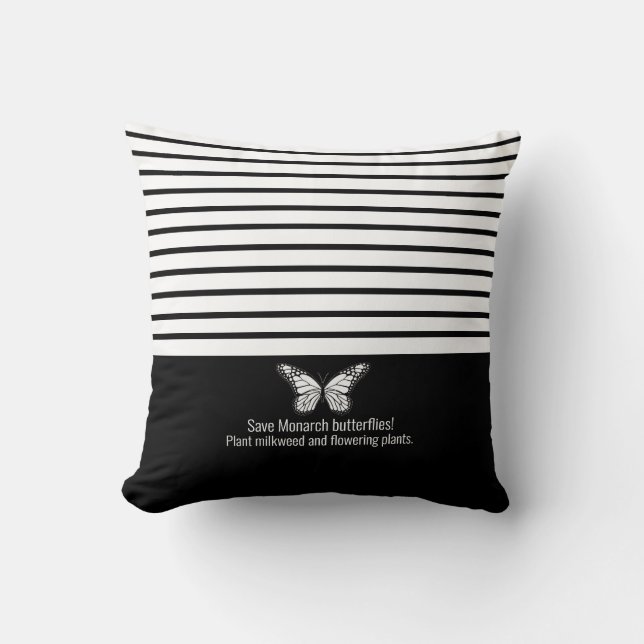 Monarch butterfly cushion (Front)