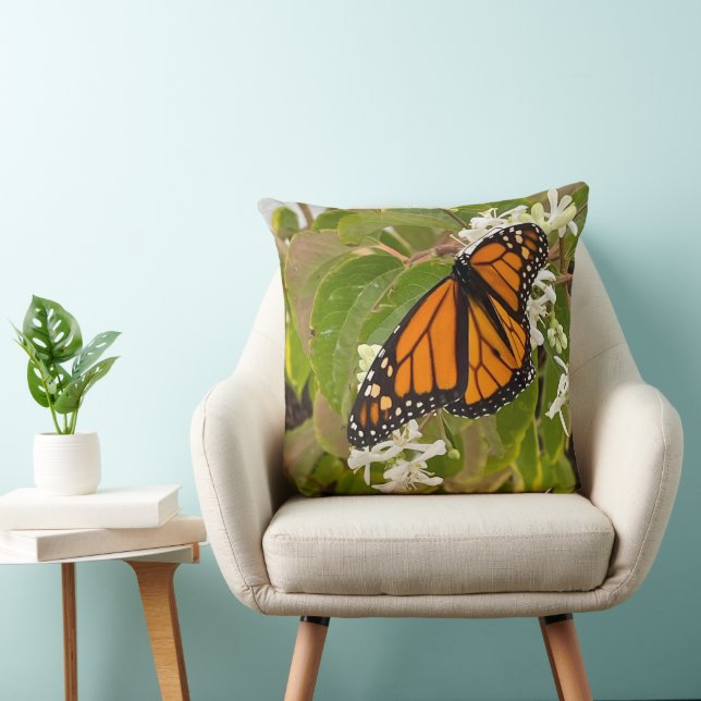 Monarch Butterfly Cushion (Chair)