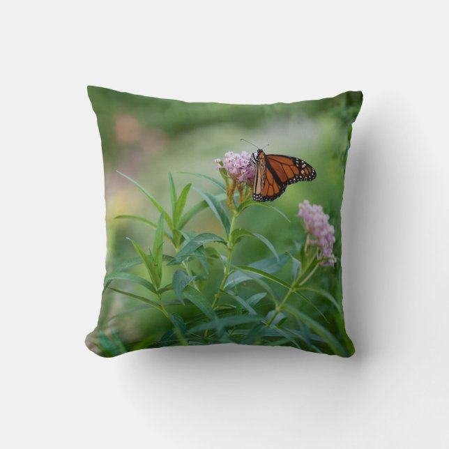 Monarch Butterfly Cushion (Front)