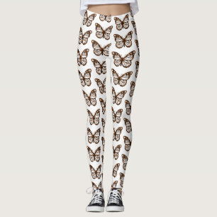 Monarch Butterfly Design - Leggings