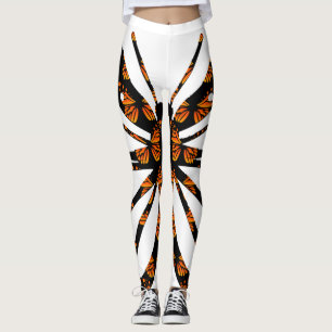 Monarch Butterfly Design - Leggings