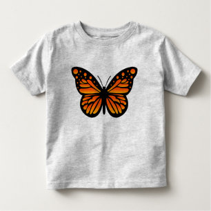 Monarch Butterfly Design - Toddler Fine Jersey T- Toddler T-Shirt