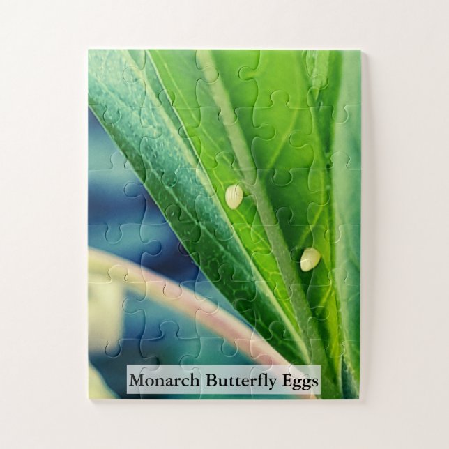 Monarch Butterfly Eggs 30Pcs Jigsaw Puzzle (Vertical)