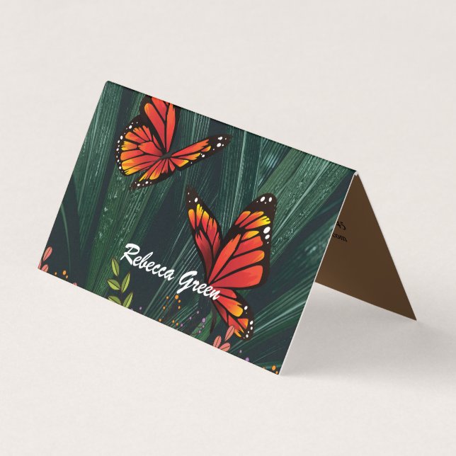 Monarch Butterfly Feb 6_21 Business Card (Front)