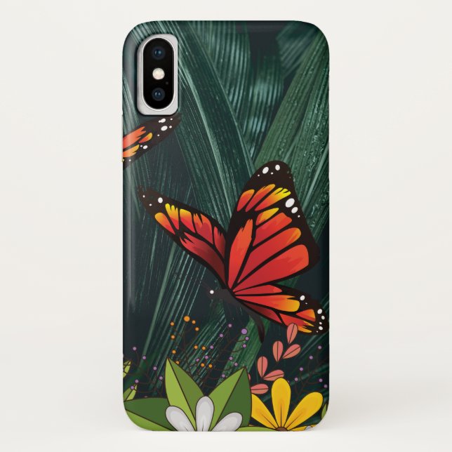 Monarch Butterfly Feb 6_21 Case-Mate iPhone Case (Back)