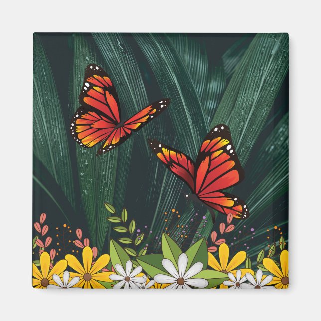 Monarch Butterfly Feb 6_21 Magnet (Front)