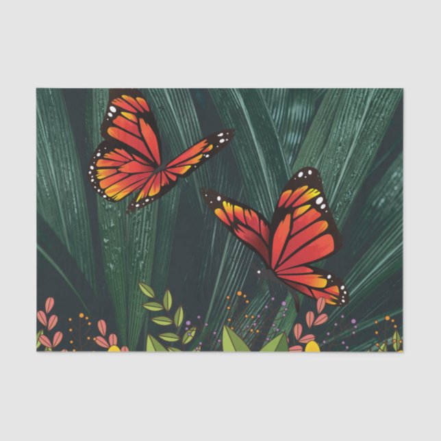 Monarch Butterfly Feb 6_21 Tissue Paper (Front)