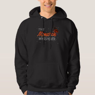 Monarch Butterfly Flying Insect Milkweed Entomolog Hoodie