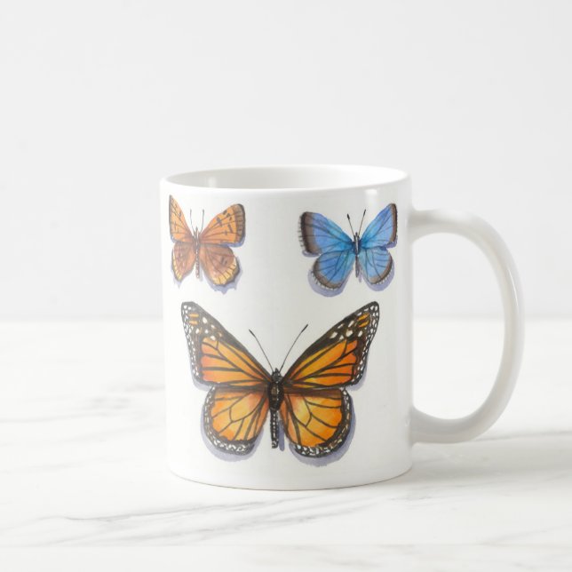 Monarch Butterfly & Friends Coffee Mug (Right)