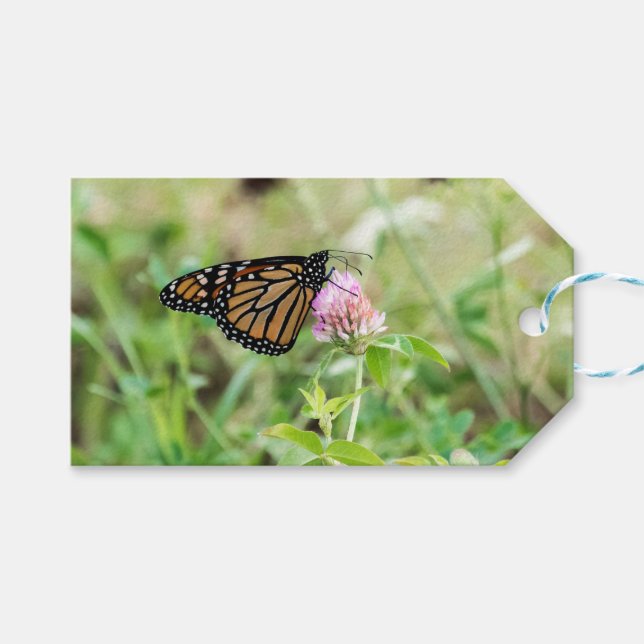 Monarch Butterfly Gift Tags (Front (Horizontal))