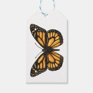Monarch butterfly gift tags