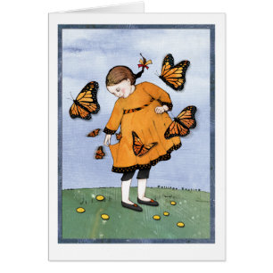 Monarch Butterfly Girl