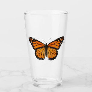 Monarch Butterfly Glass