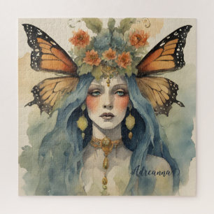 Monarch Butterfly Goddess  Jigsaw Puzzle