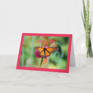 Monarch Butterfly Greeting Card