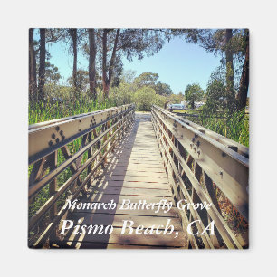 Monarch Butterfly Grove: Pismo Beach, CA Magnet