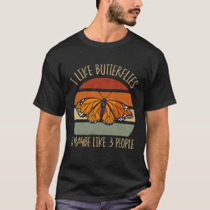 Monarch Butterfly Insect Collector Entomologist Pu T-Shirt