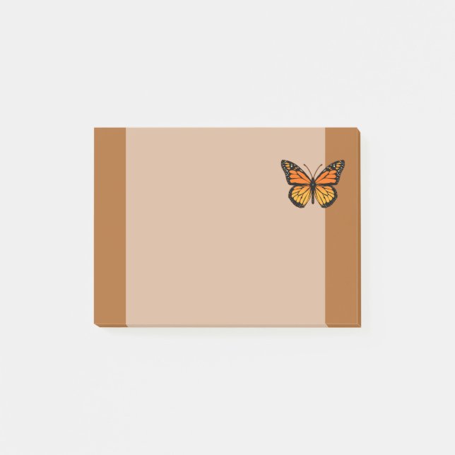 Monarch Butterfly Joy Post-it Notes (Front)