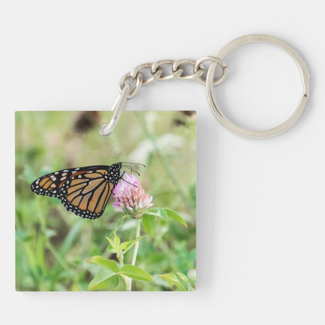 Monarch Butterfly Key Ring (Back)