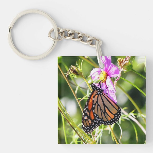 Monarch Butterfly Key Ring (Front)