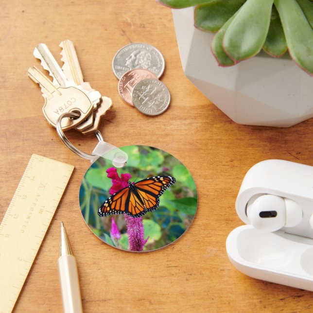 Monarch Butterfly Key Ring (Desk)
