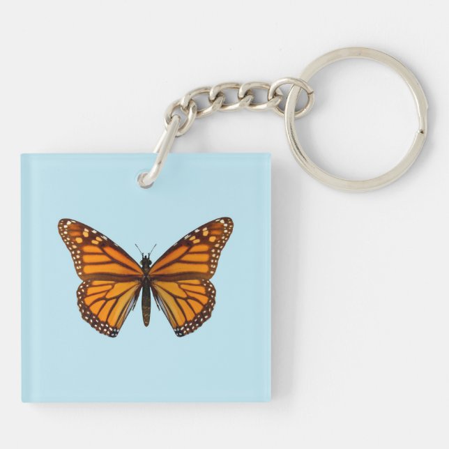 Monarch Butterfly Key Ring (Back)