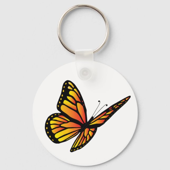 Monarch butterfly key ring (Front)