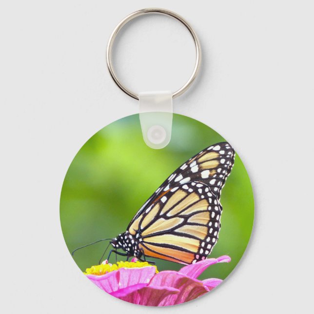 Monarch Butterfly Key Ring (Front)